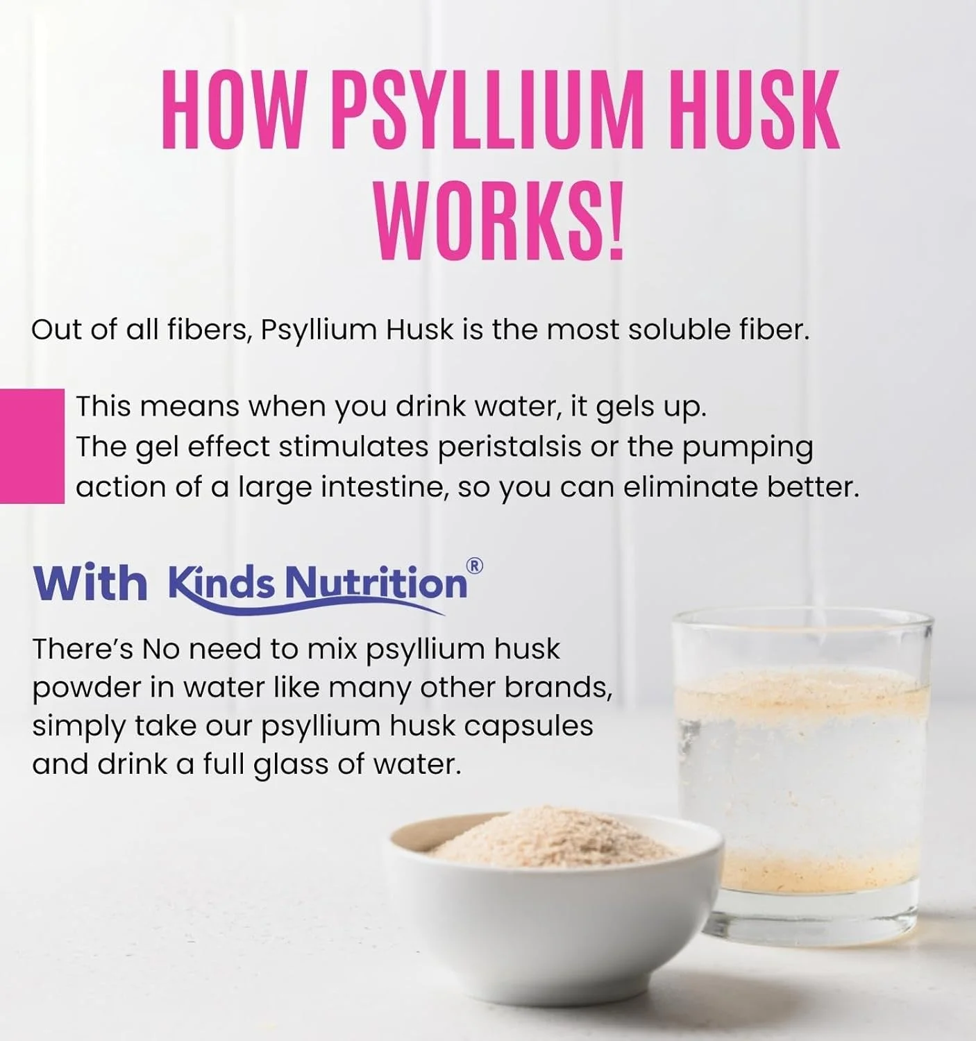 Psyllium Husk Fiber Capsules Complemented by Expertly Selected Ingredients, Natural Soluble Fiber Supplement, Supports Digestive and Colon Health, Regularity Support, Vegan, Non-GMO, 90 Capsules Psyllium Husk Fiber Capsules Complemented by Expertly Selected Ingredients, Natural Soluble Fiber Supplement, Supports Digestive and Colon Health, Regularity Support, Vegan, Non-GMO, 90 Capsules