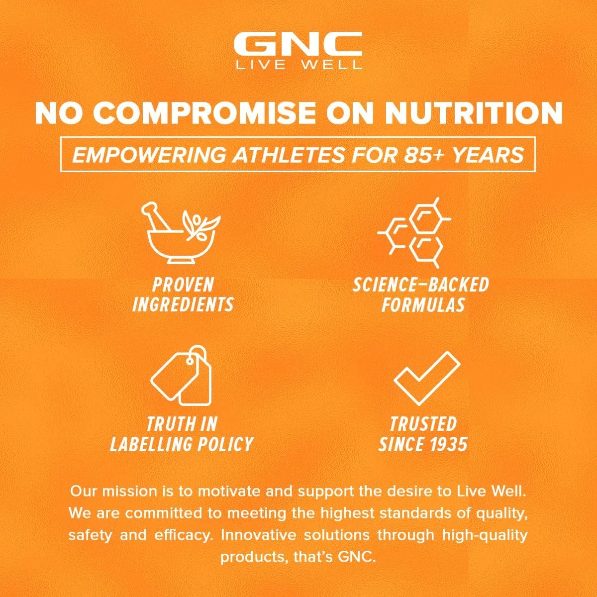 مکمل بی سی ای ای پیشرفته سری گلد GNC AMP | 400 گرم | 30 سروینگ | ریکاوری سریعتر عضلات | حداکثر عملکرد تمرین | فرموله شده در ایالات متحده آمریکا | 7 گرم بی سی ای ای | 1 گرم ال-گلوتامین | 1 گرم ال-سیترولین | پرتقال تند مکمل بی سی ای ای پیشرفته سری گلد GNC AMP | 400 گرم | 30 سروینگ | ریکاوری سریعتر عضلات | حداکثر عملکرد تمرین | فرموله شده در ایالات متحده آمریکا | 7 گرم بی سی ای ای | 1 گرم ال-گلوتامین | 1 گرم ال-سیترولین | پرتقال تند