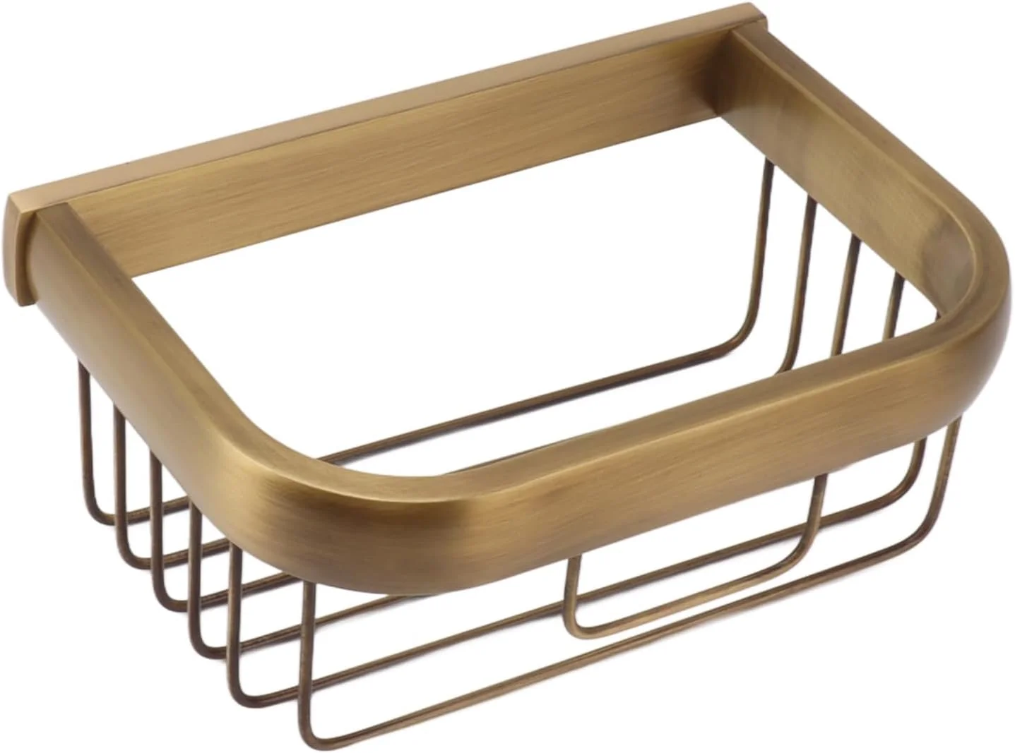 جا دستمال کاغذی دیواری Omabeta، نگهدارنده دستمال توالت برنجی با طراحی اروپایی شیک برای آشپزخانه حمام