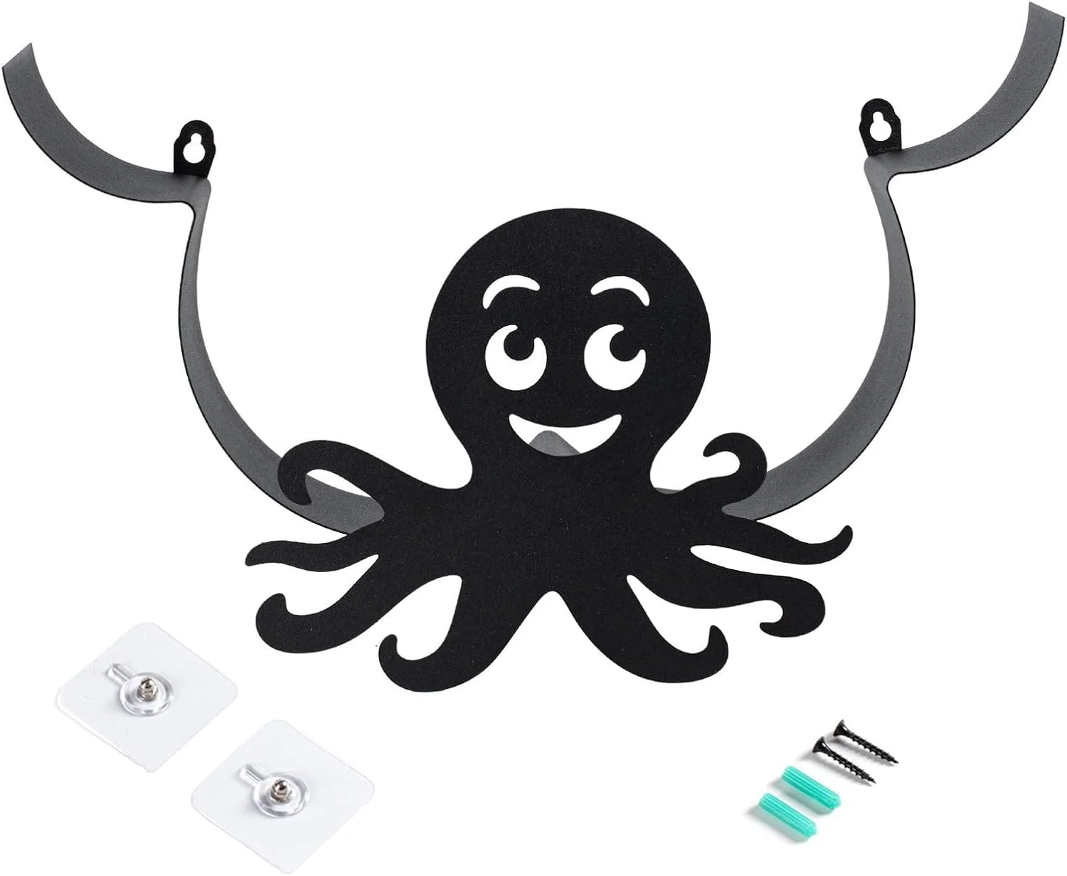 نگهدارنده دستمال توالت اختاپوس، نگهدارنده دستمال توالت ساحلی | استند نگهدارنده رول دستمال کاغذی برای فضاهای کوچک، دیوار، حمام، سرویس بهداشتی، کاروان، دکوراسیون خانه روستایی مهمان