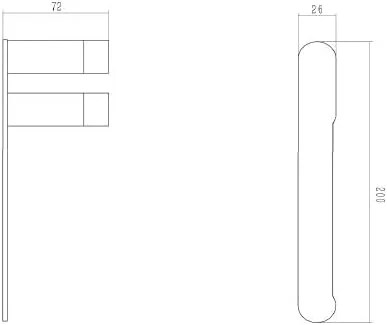 جا دستمال کاغذی بیضی شکل نورک، استیل ضد زنگ، کروم برس خورده، جا دستمال توالت، مناسب آشپزخانه و سرویس بهداشتی