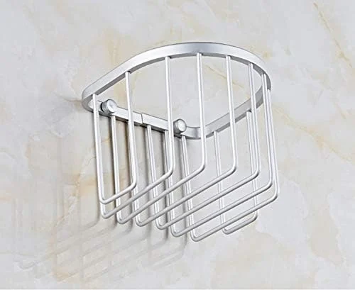 جا دستمال کاغذی دیواری، قفسه حمام، سبد ذخیره سازی آلومینیومی، جعبه دستمال کاغذی