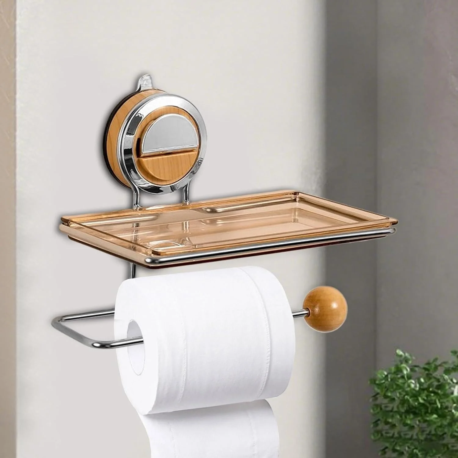 نگهدارنده دستمال توالت دیواری | قفسه استیل ضد زنگ برای دستمال کاغذی، نگهدارنده رول دستمال کاغذی دیواری برای حمام، دستشویی، آشپزخانه