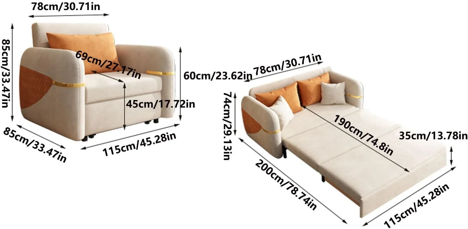 تخت خواب تاشو مبل تاشو، مبل تخت خواب شو، با فضای ذخیره سازی برای بزرگسالان، تخت مهمان دفتر کار خانگی تخت خواب تاشو مبل تاشو، مبل تخت خواب شو، با فضای ذخیره سازی برای بزرگسالان، تخت مهمان دفتر کار خانگی