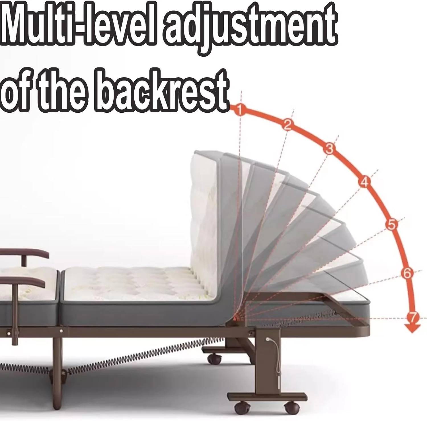تخت مهمان تاشو دونفره با تشک، ساخته شده از قاب فولادی مقاوم، متحرک با چرخ، حداکثر ظرفیت بار 150 کیلوگرم (190 * 120 * 30 سانتی متر) تخت مهمان تاشو دونفره با تشک، ساخته شده از قاب فولادی مقاوم، متحرک با چرخ، حداکثر ظرفیت بار 150 کیلوگرم (190 * 120 * 30 سانتی متر)