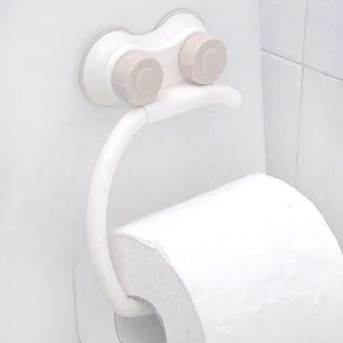 جا دستمال کاغذی رولی دیواری، بدون نیاز به سوراخکاری، نصب آسان