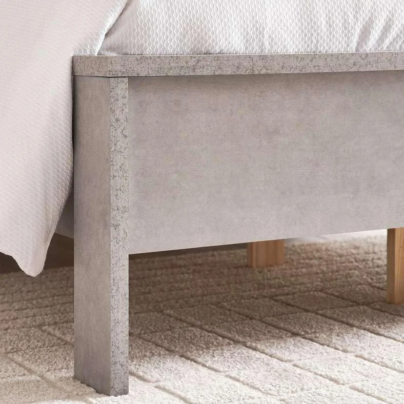 تخت خواب یک نفره کودک مدل Evershine از Pan Home، ابعاد 120X200 سانتی متر، رنگ طوسی-سفید براق تخت خواب یک نفره کودک مدل Evershine از Pan Home، ابعاد 120X200 سانتی متر، رنگ طوسی-سفید براق