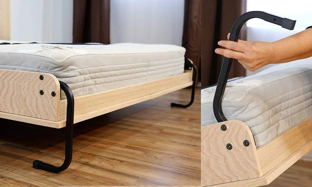 Easy DIY Murphy Bed Twin Size Hardware Kit - Twin - Vertical Wood Frame Folding Cabinet Wall for Guestroom to Build, Made in USA Easy DIY Murphy Bed Twin Size Hardware Kit - Twin - Vertical Wood Frame Folding Cabinet Wall for Guestroom to Build, Made in USA