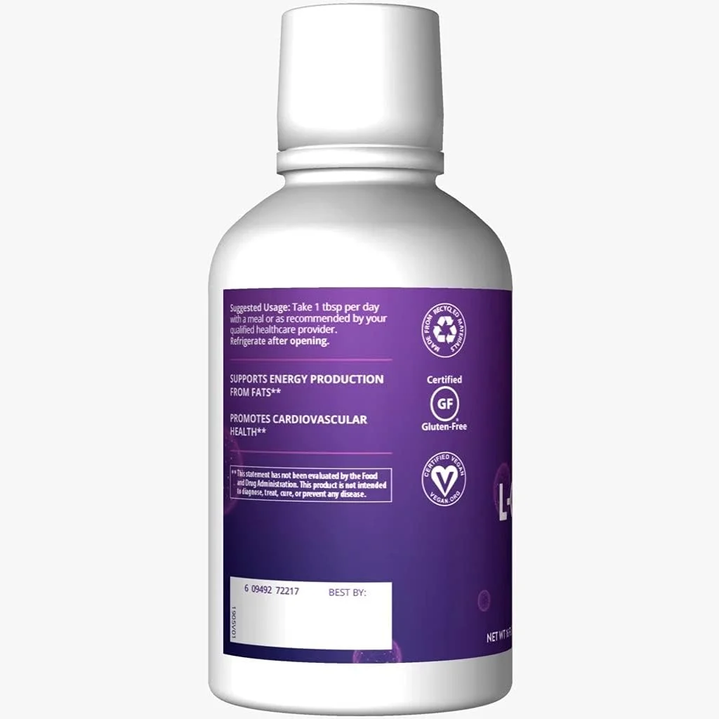 مایع کوآنزیم کیو-10 ال-کارنیتین MRM Nutrition | طعم پرتقال-وانیل | انرژی + آنتی اکسیدان ها | کوآنزیم کیو-10 مشتق شده طبیعی | 32 سروینگ