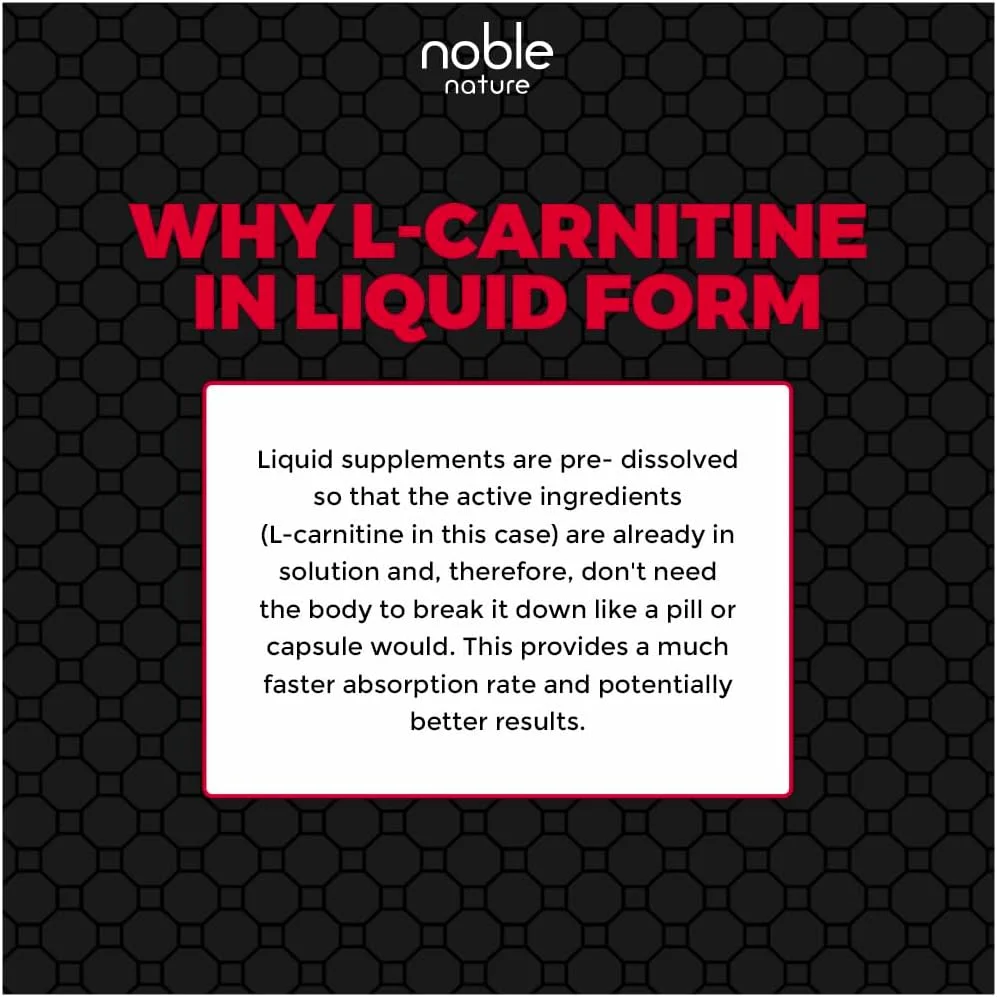 نوبل نیچر ال-کارنیتین مایع با طعم گیلاس: ۴۵۰ میلی لیتر، ۳۰ سروینگ - غنی شده با پانتوتنیک اسید نوبل نیچر ال-کارنیتین مایع با طعم گیلاس: ۴۵۰ میلی لیتر، ۳۰ سروینگ - غنی شده با پانتوتنیک اسید