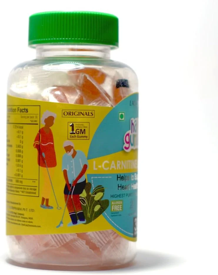 مکمل پاستیلی ال-کارنیتین و ال-تارتارات هپی گامی | متابولیسم چربی، انرژی قبل از تمرین و پشتیبانی از ریکاوری عضلات | طعم پرتقال بدون شکر | تقویت کننده عملکرد | 30 پاستیل مکمل پاستیلی ال-کارنیتین و ال-تارتارات هپی گامی | متابولیسم چربی، انرژی قبل از تمرین و پشتیبانی از ریکاوری عضلات | طعم پرتقال بدون شکر | تقویت کننده عملکرد | 30 پاستیل