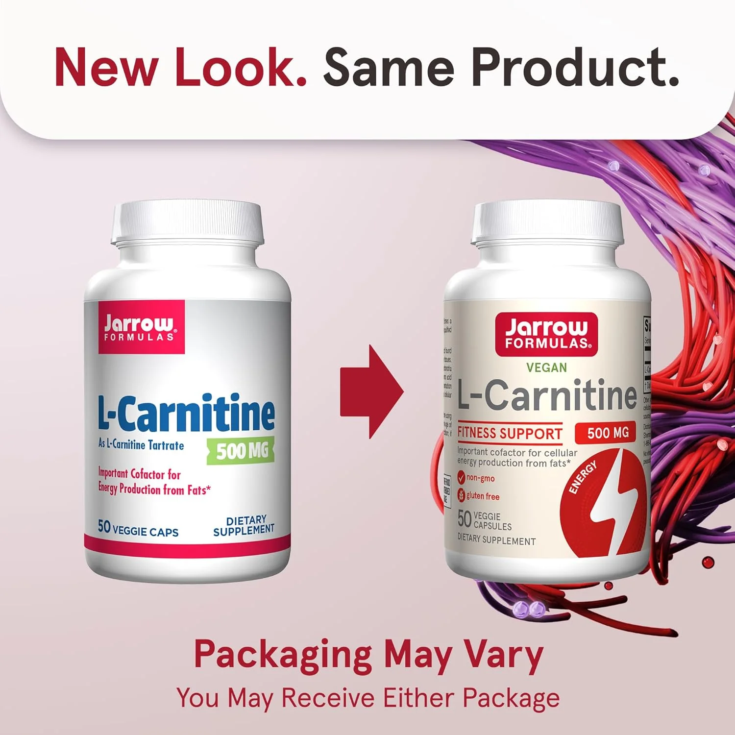 جارو فرمولاس ال-کارنیتین تارتارات 500 میلی گرم، کوفاکتور مهم برای تولید انرژی (ATP) از چربی ها، تا 50 سروینگ، سفید، 50 عدد جارو فرمولاس ال-کارنیتین تارتارات 500 میلی گرم، کوفاکتور مهم برای تولید انرژی (ATP) از چربی ها، تا 50 سروینگ، سفید، 50 عدد