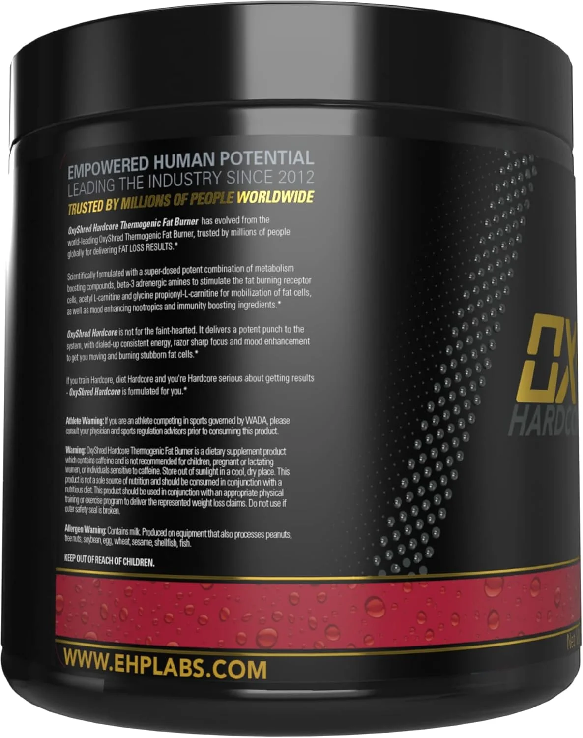 چربی سوز ترموژنیک ای اچ پی لبز OxyShred HARDCORE | مکمل کاهش وزن | افزایش دهنده انرژی | قبل از تمرین | تقویت کننده متابولیسم | کاهش آب | دارای ال-کارنیتین و CLA، 40 سروینگ (کالی کولا) چربی سوز ترموژنیک ای اچ پی لبز OxyShred HARDCORE | مکمل کاهش وزن | افزایش دهنده انرژی | قبل از تمرین | تقویت کننده متابولیسم | کاهش آب | دارای ال-کارنیتین و CLA، 40 سروینگ (کالی کولا)