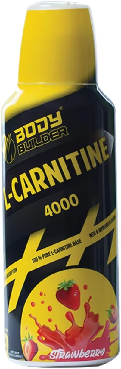 ال کارنیتین 4000 میلی گرم بادی بیلدیر | ال کارنیتین - چربی سوز، کاهش پرکاری تیروئید، تامین کننده انرژی، بهبود گردش خون، مکمل کاهش وزن، گیاهی، بدون شکر (توت فرنگی) ال کارنیتین 4000 میلی گرم بادی بیلدیر | ال کارنیتین - چربی سوز، کاهش پرکاری تیروئید، تامین کننده انرژی، بهبود گردش خون، مکمل کاهش وزن، گیاهی، بدون شکر (توت فرنگی)