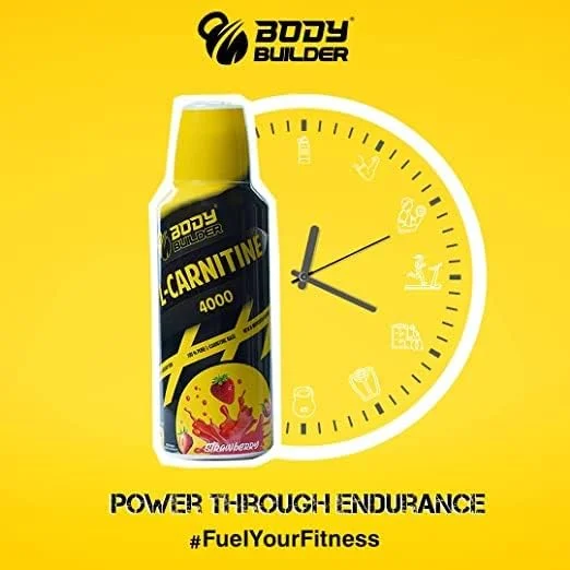 ال کارنیتین 4000 میلی گرم بادی بیلدیر | ال کارنیتین - چربی سوز، کاهش پرکاری تیروئید، تامین کننده انرژی، بهبود گردش خون، مکمل کاهش وزن، گیاهی، بدون شکر (توت فرنگی) ال کارنیتین 4000 میلی گرم بادی بیلدیر | ال کارنیتین - چربی سوز، کاهش پرکاری تیروئید، تامین کننده انرژی، بهبود گردش خون، مکمل کاهش وزن، گیاهی، بدون شکر (توت فرنگی)