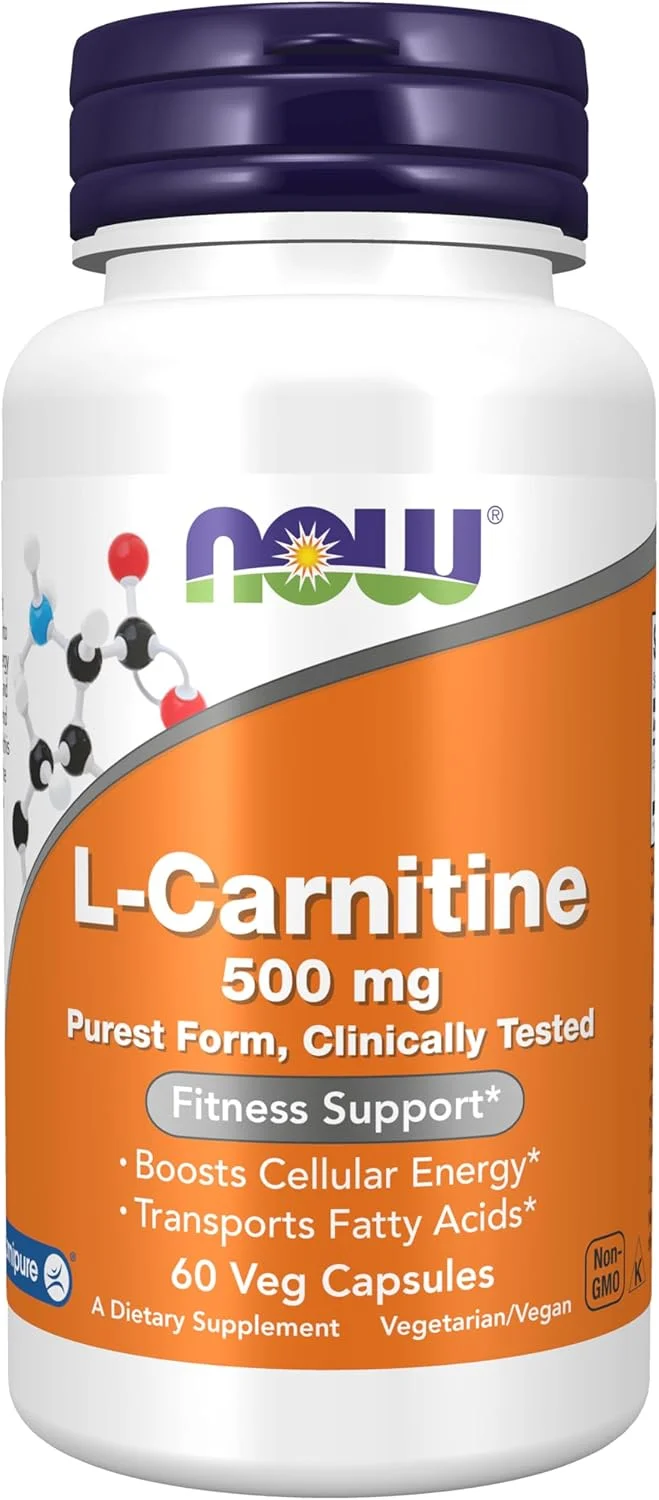 ال-کارنیتین 500 میلی گرم ناو، 60 کپسول گیاهی