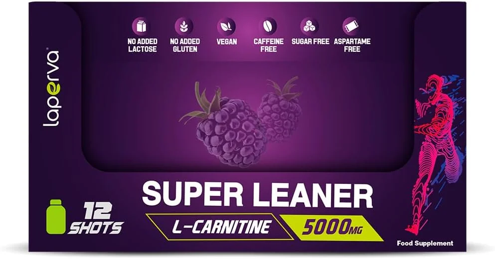 لاپروا سوپر لینر: مدیریت پیشرفته وزن - متابولیسم انرژی، تقویت کننده سیستم ایمنی و افزایش دهنده عملکرد ورزشی، (ال-کارنیتین 5000 میلی گرم - جعبه 12 عددی)