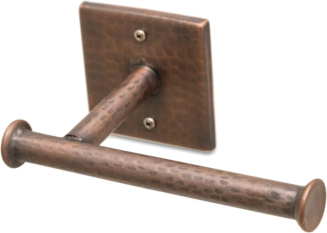 جا دستمال کاغذی مسی چکش کاری شده Monarch Abode 17088، طرح عتیقه