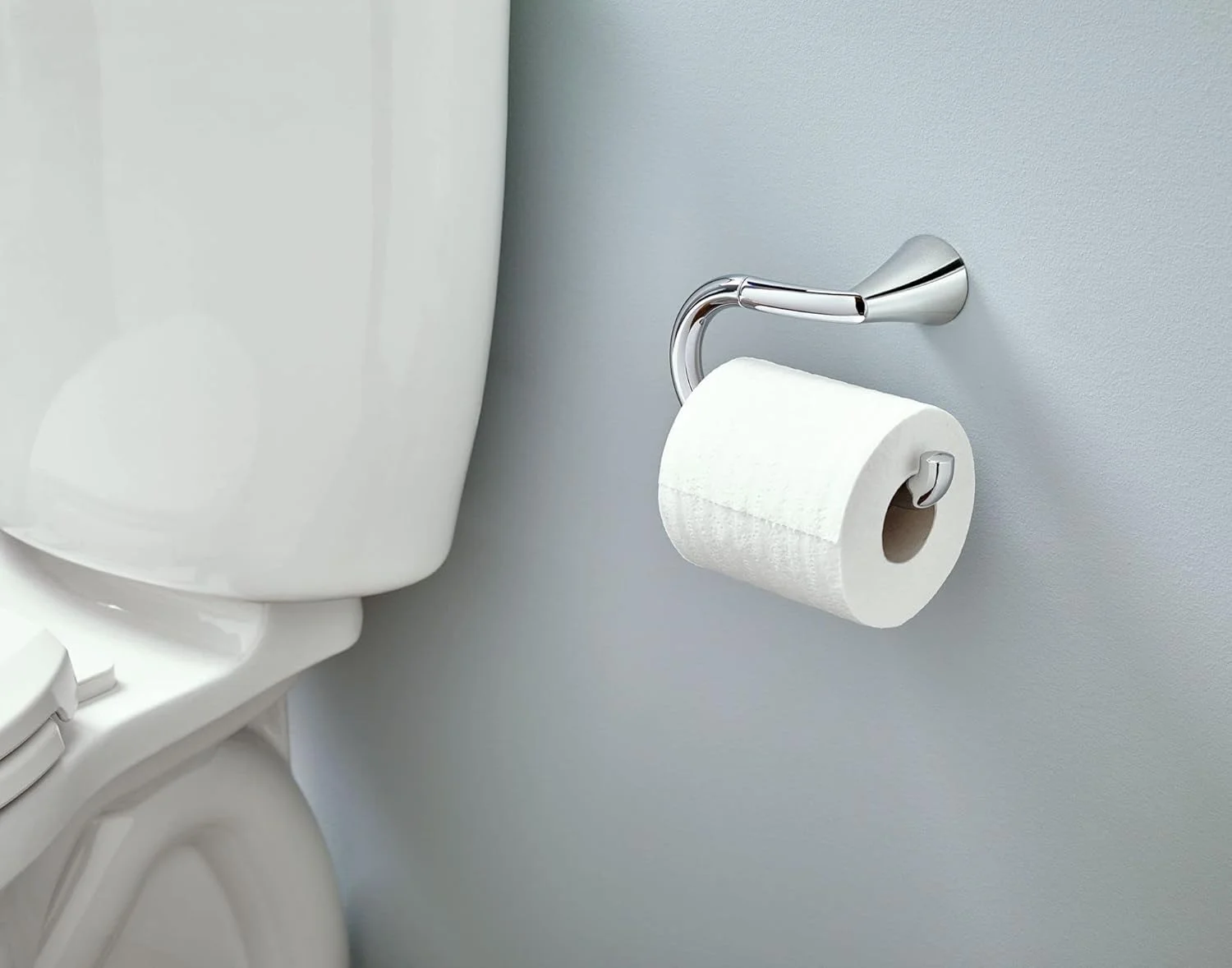 جا دستمال کاغذی تکی موئن مدل گلاید YB2308BN، نیکل برس خورده