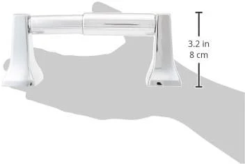 جا دستمال کاغذی فنری کروم مدرن Moen، نصب دیواری در حمام، مدل P5050