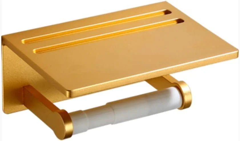 Mobile Phone Tissue Holder Free Punch Toilet Toilet Paper Holder Roll Paper Holder Wall-mounted Tissue Box Sanitary Carton Present