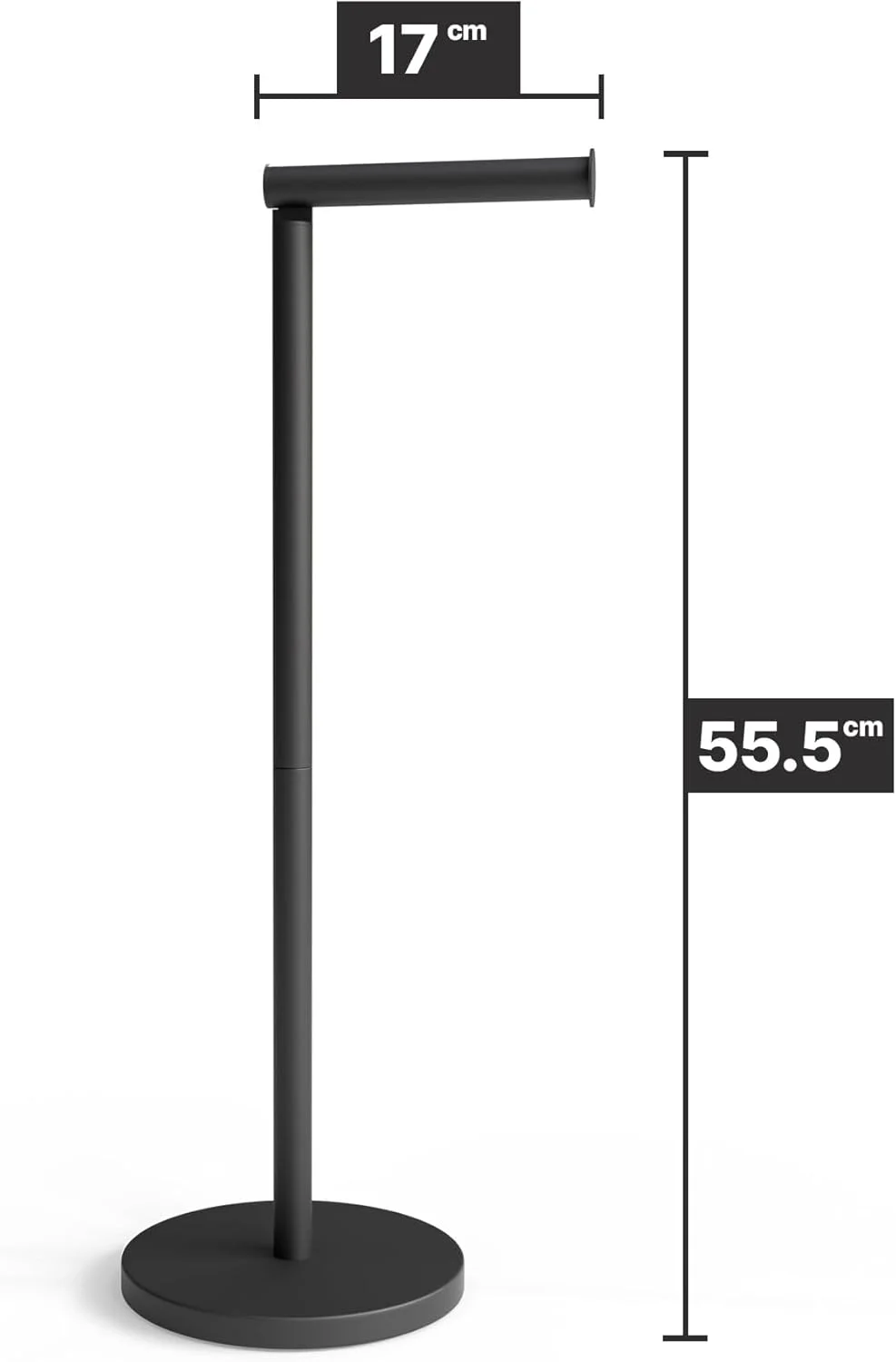 جا دستمال توالت ایستاده مشکی Minismus - جا دستمال توالت ایستاده با بازوی Click-Up - جا دستمال کاغذی ایستاده برای 5 رول - جا دستمال توالت ایستاده - مخزن دستمال توالت مشکی جا دستمال توالت ایستاده مشکی Minismus - جا دستمال توالت ایستاده با بازوی Click-Up - جا دستمال کاغذی ایستاده برای 5 رول - جا دستمال توالت ایستاده - مخزن دستمال توالت مشکی