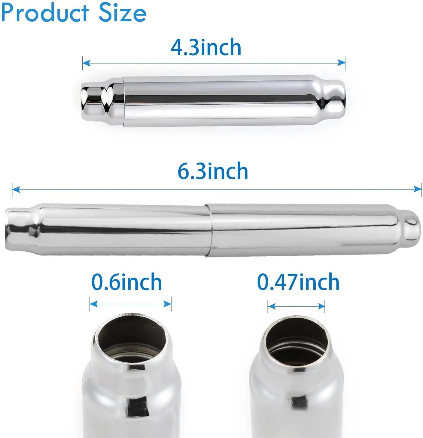 نگهدارنده رول دستمال توالت فنری استیل ضد زنگ 6.5 اینچی MEETOOT، جایگزین لوازم جانبی حمام نگهدارنده رول دستمال توالت فنری استیل ضد زنگ 6.5 اینچی MEETOOT، جایگزین لوازم جانبی حمام