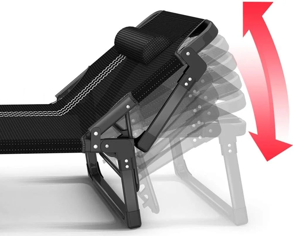 صندلی تاشو یک نفره TANGYI، تخت استراحت اداری، تخت خواب نیمروزی، صندلی پشتی، تخت تاشو قابل حمل، تخت ساحلی مشکی، حداکثر تحمل وزن 200 کیلوگرم (رنگ: تشک نخی راه راه سفید) صندلی تاشو یک نفره TANGYI، تخت استراحت اداری، تخت خواب نیمروزی، صندلی پشتی، تخت تاشو قابل حمل، تخت ساحلی مشکی، حداکثر تحمل وزن 200 کیلوگرم (رنگ: تشک نخی راه راه سفید)