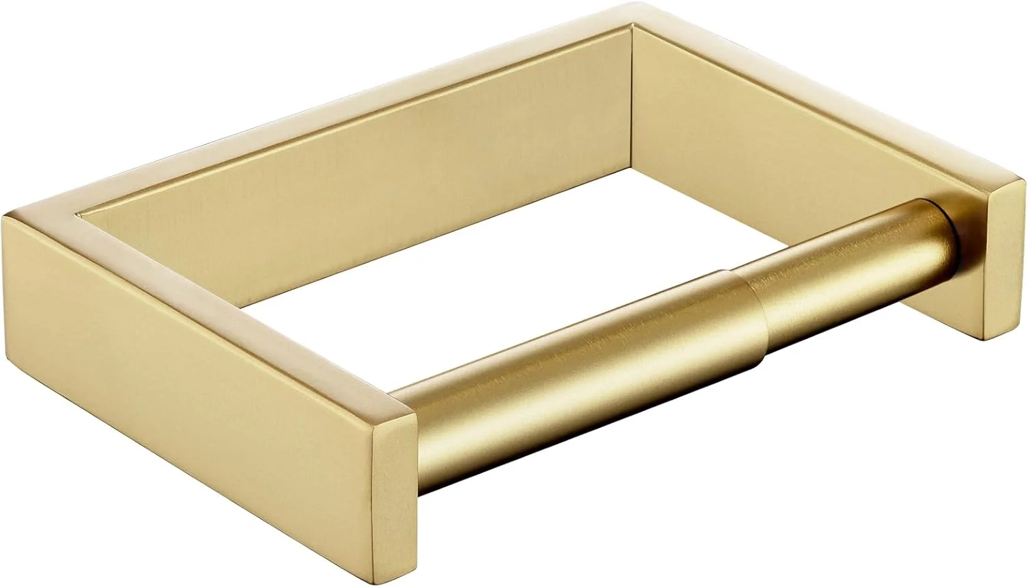 نگهدارنده دستمال توالت KOKOSIRI فنری، نصب دیواری، استیل ضد زنگ، طلایی مات مدل B2011BG