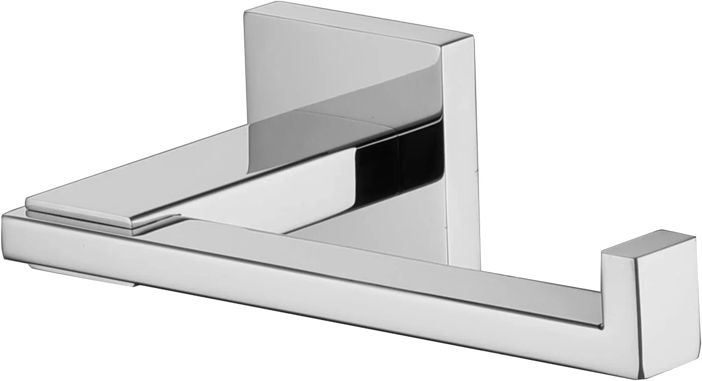 جا دستمال کاغذی کروم KOKOSIRI برای آشپزخانه، حمام، سرویس بهداشتی، نگهدارنده رول دستمال کاغذی، استیل ضد زنگ، نصب دیواری B2006CH