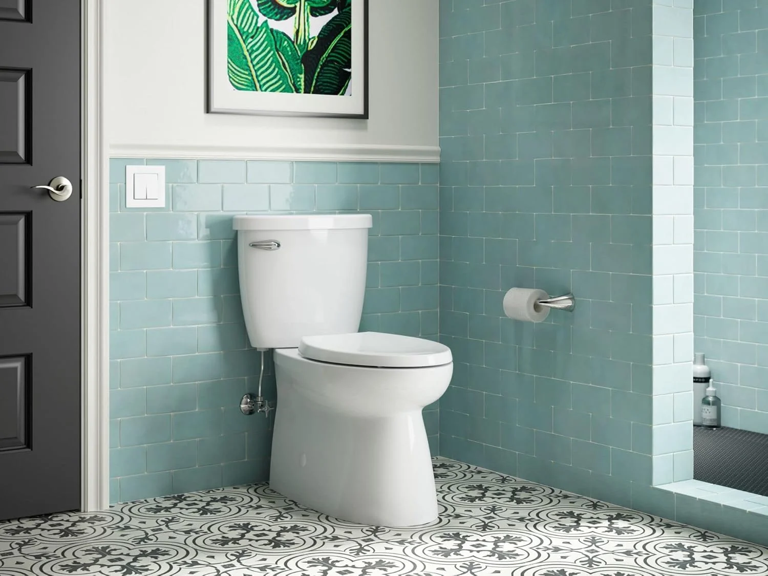 جا دستمال توالت Kohler، جا دستمال توالت حمام، مجموعه Alteo، کروم براق، K-37054-BN