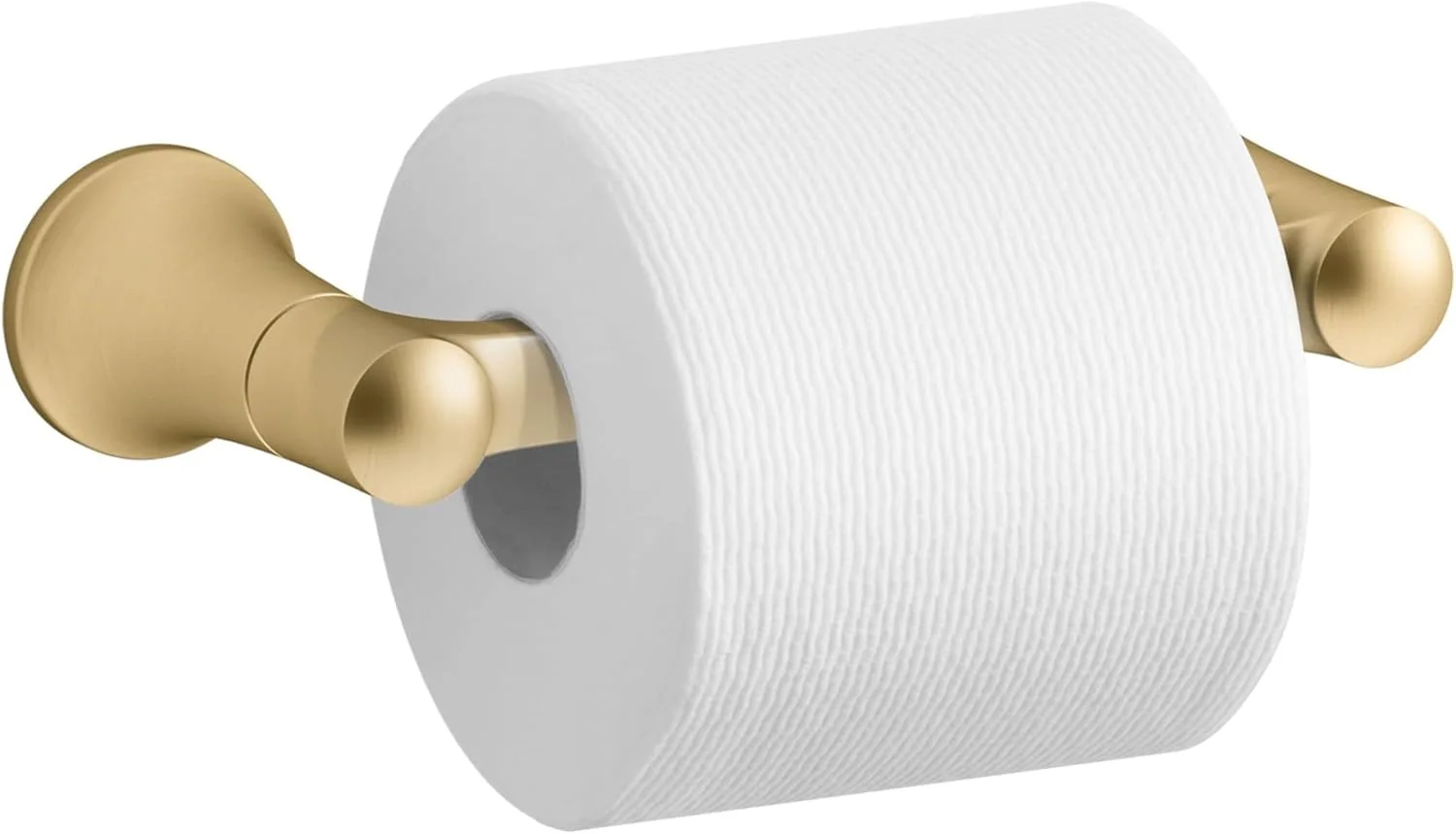 جا دستمال کاغذی دیواری چرخشی Kohler K-21954 - رنگ برنجی مدرن براق