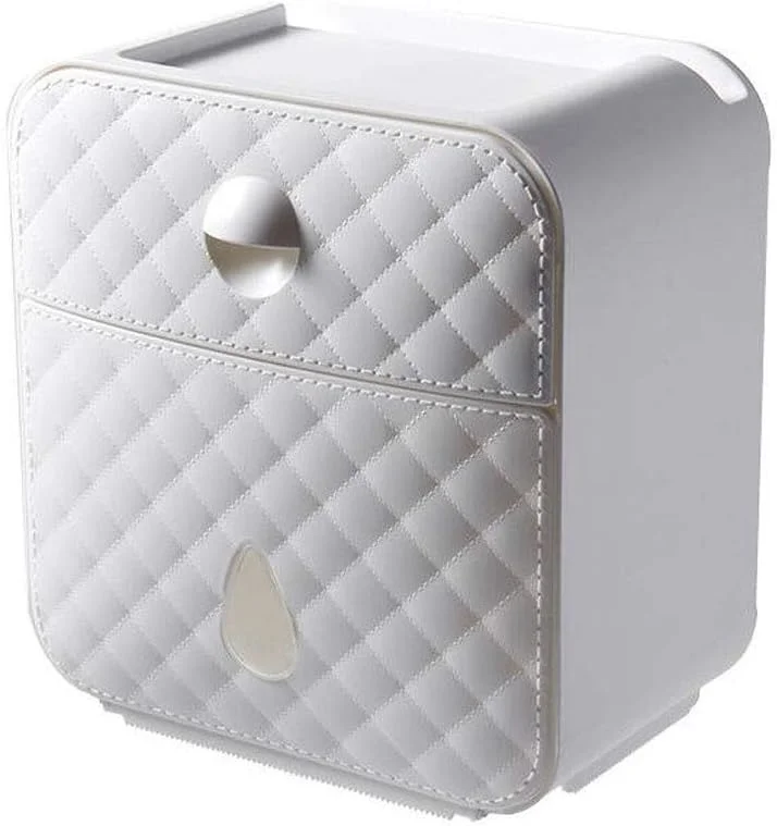 جا دستمال کاغذی ضد آب آشپزخانه و توالت، محفظه نگهداری رول دستمال کاغذی، جعبه دستمال کاغذی