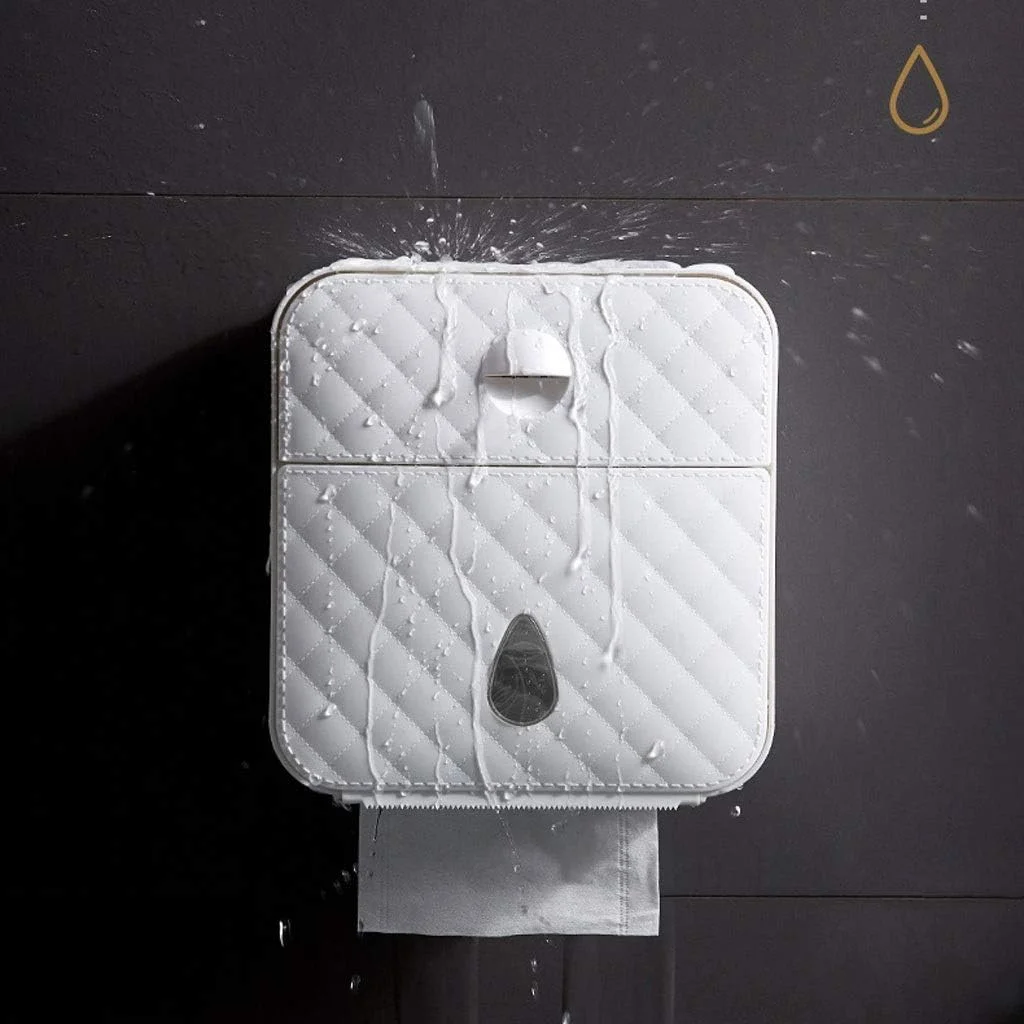 جا دستمال کاغذی ضد آب آشپزخانه و توالت، محفظه نگهداری رول دستمال کاغذی، جعبه دستمال کاغذی