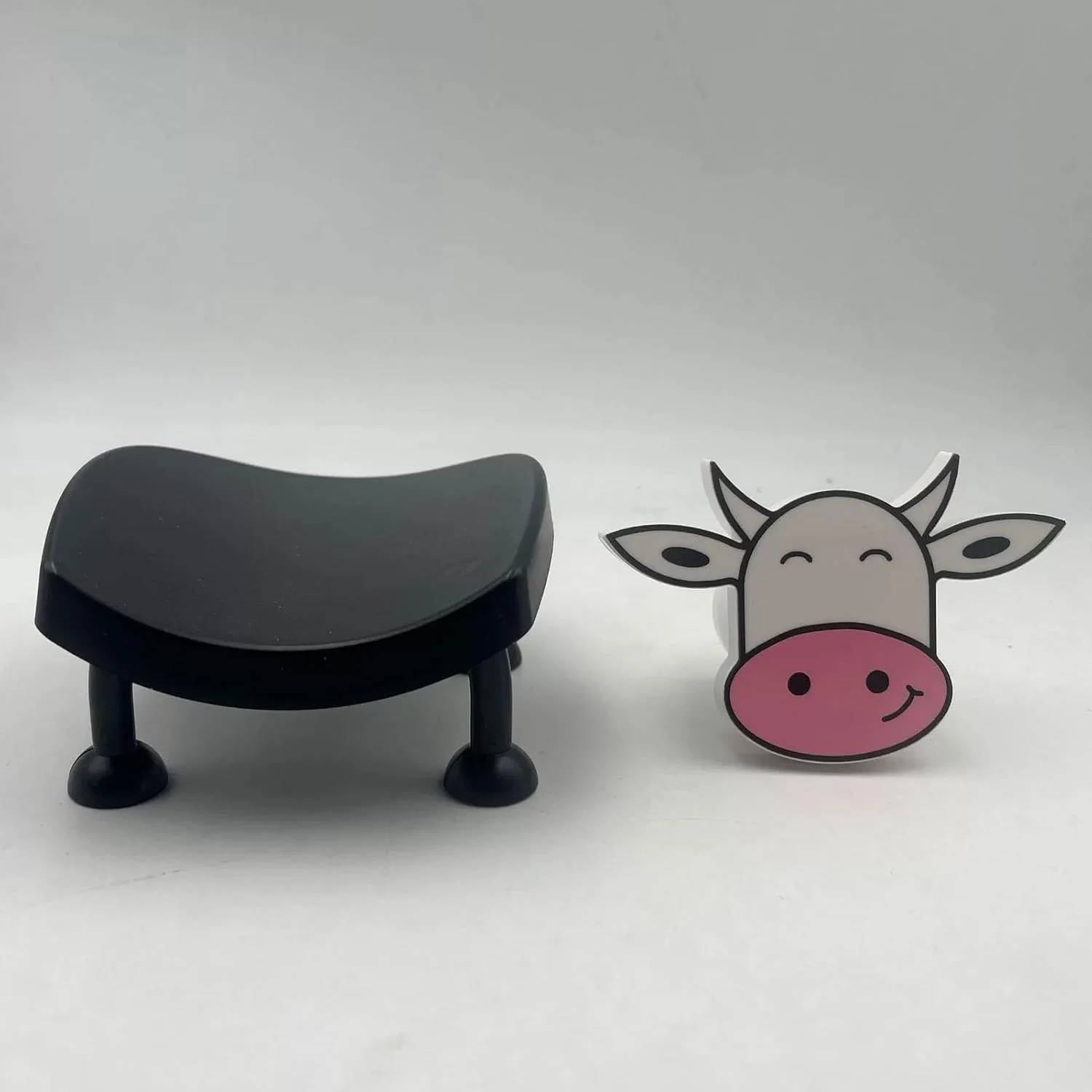 جا دستمال توالت گاوی kinrguiyuez، جا رولی دستمال کاغذی کارتونی حیوانی، جا دستمال توالت تزئینی، جا رولی دستمال کاغذی خنده دار برای لوازم جانبی حمام