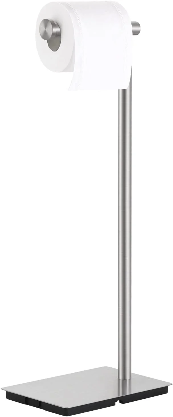 جا دستمال کاغذی ایستاده KES، استیل ضد زنگ برس خورده، مدل BPH286S1A-2