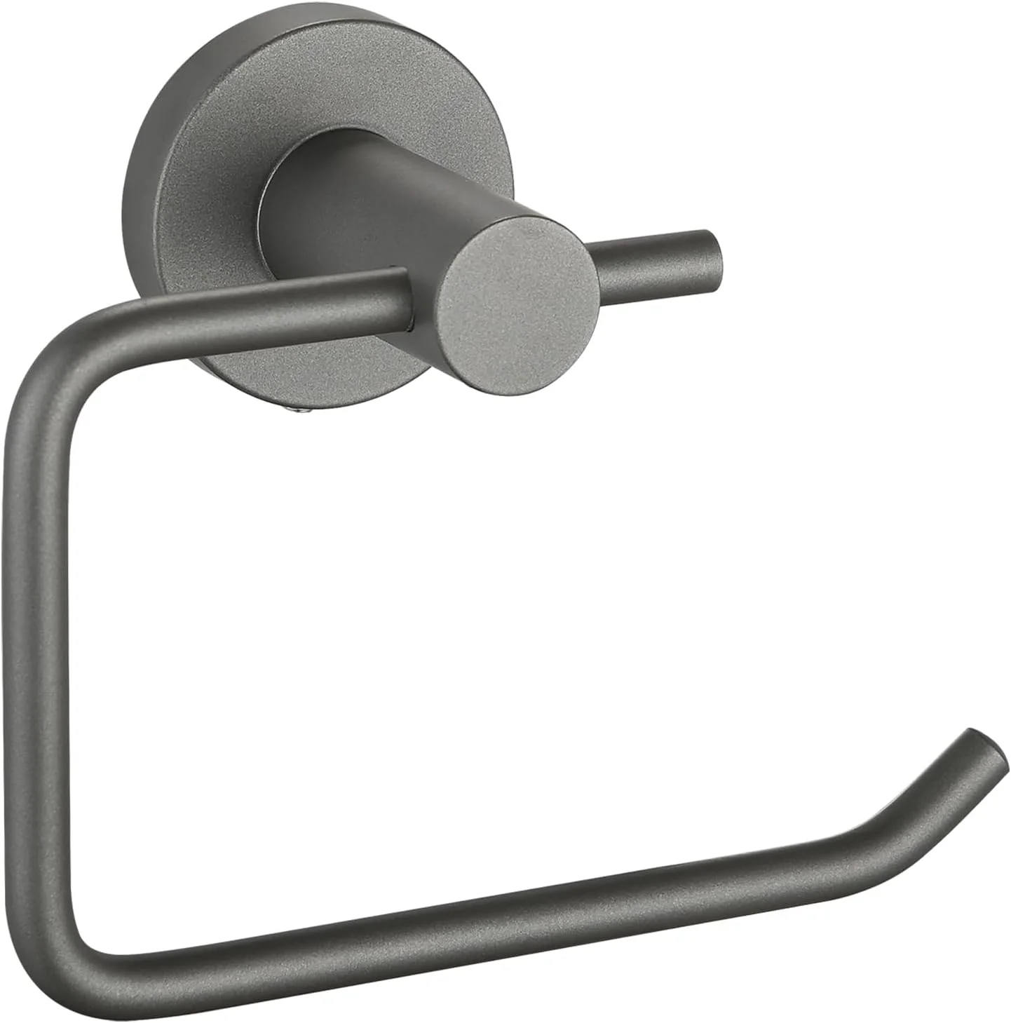 جا دستمال کاغذی توالت Katezon، جا دستمال کاغذی ضد زنگ ساخته شده از استیل ضد زنگ 304 برای نصب دیواری برای حمام، آشپزخانه، سرویس بهداشتی (خاکستری)