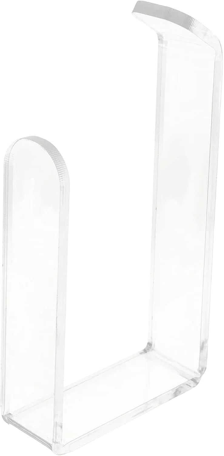 جا دستمال کاغذی رولی خود چسب Jwthee، نگهدارنده رول توالت آکریلیک، قفسه نگهداری حوله حمام دیواری برای توالت آشپزخانه