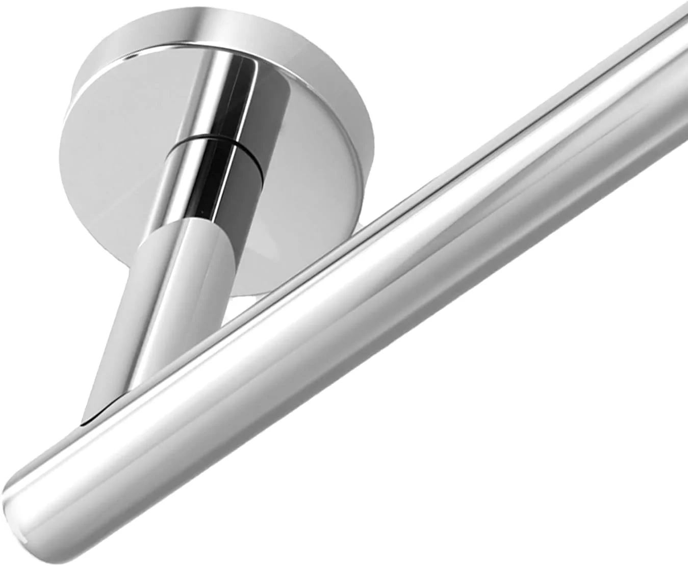 نگهدارنده رول توالت JEUIHAU بسته 2 عددی، نصب دیواری، استیل ضد زنگ SUS 304، نگهدارنده کاغذ توالت کروم چرخشی دو پایه برای حمام، کابینت، آشپزخانه