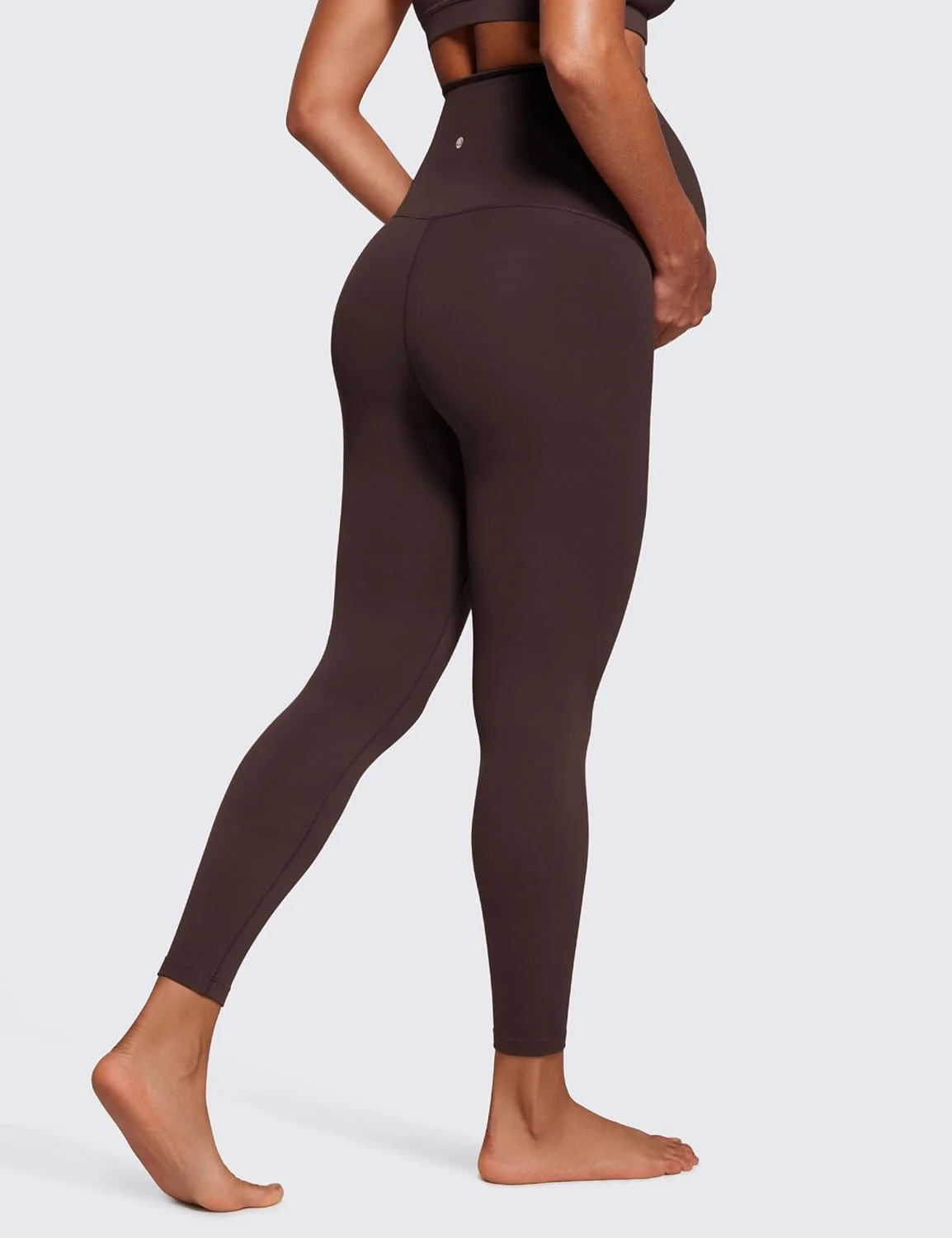 لگینگ بارداری زنانه CRZ YOGA Butterluxe - شلوار بارداری باریک 64/71 سانتی متری، لگینگ یوگا بارداری کمر بلند لگینگ بارداری زنانه CRZ YOGA Butterluxe - شلوار بارداری باریک 64/71 سانتی متری، لگینگ یوگا بارداری کمر بلند