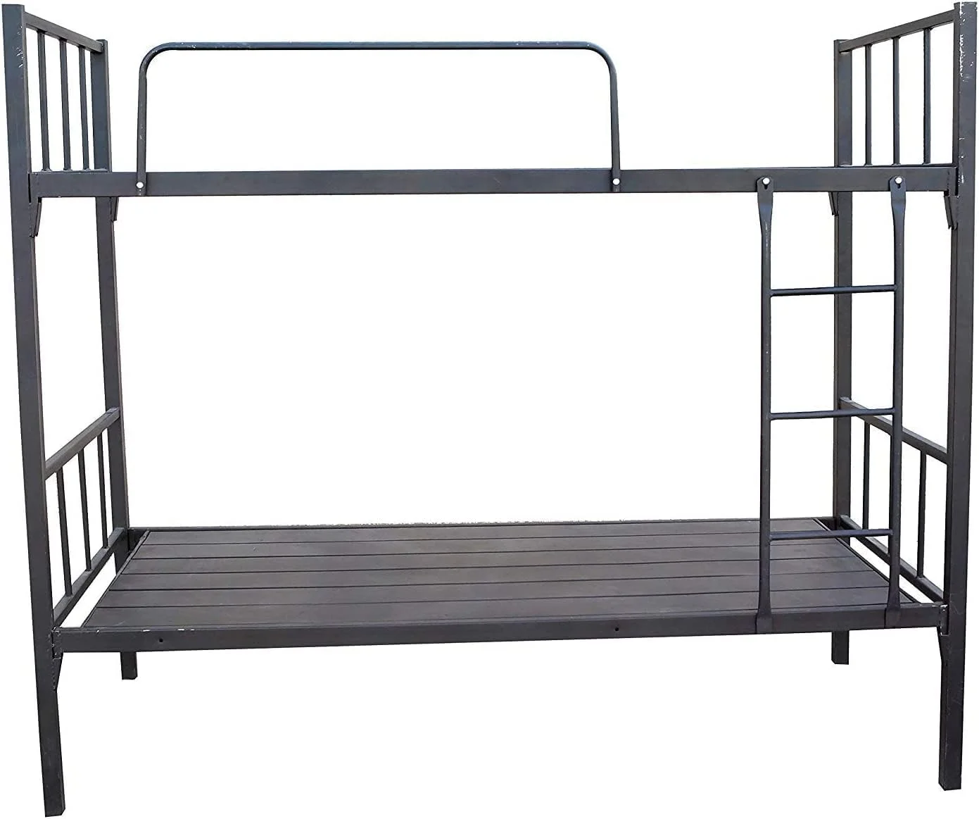 تخت خواب دو طبقه فلزی سنگین کارناک، مشکی، ابعاد 190x90x180 سانتی متر تخت خواب دو طبقه فلزی سنگین کارناک، مشکی، ابعاد 190x90x180 سانتی متر