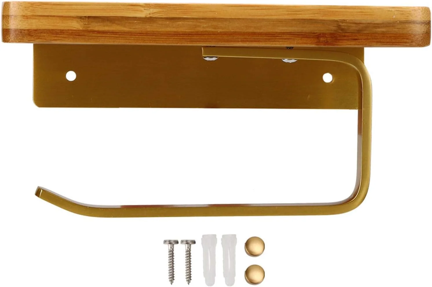 جا دستمال کاغذی توالت - نگهدارنده دستمال کاغذی دیواری، قفسه رول دستمال کاغذی، سازمان دهنده با قفسه، لوازم جانبی آشپزخانه و حمام