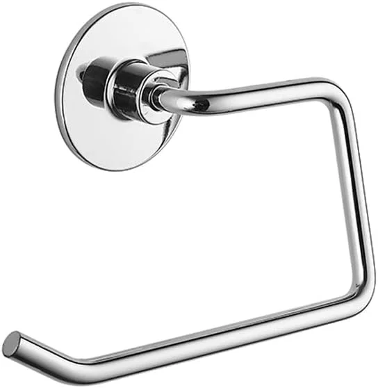 نگهدارنده دستمال کاغذی ریلی برای نصب بدون سوراخ، نگهدارنده رول توالت نصب شده روی دیوار