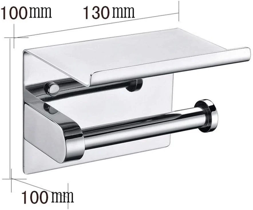 جا دستمال توالت - جا دستمال کاغذی دو رولی مدرن استیل ضد زنگ، ضد زنگ و مناسب برای حمام جا دستمال توالت - جا دستمال کاغذی دو رولی مدرن استیل ضد زنگ، ضد زنگ و مناسب برای حمام