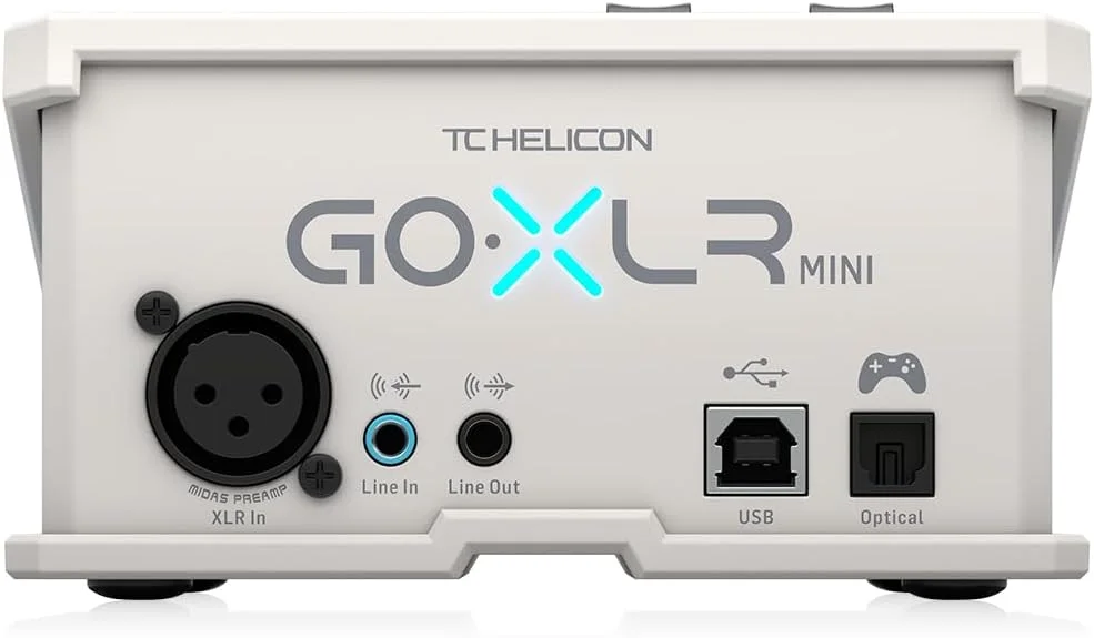 میکسر پخش آنلاین TC Helicon GoXLR MINI-WH با رابط USB/Audio و پری امپ Midas میکسر پخش آنلاین TC Helicon GoXLR MINI-WH با رابط USB/Audio و پری امپ Midas