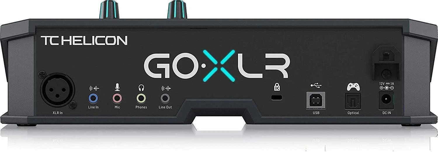 میکسر استودیویی تولید پادکست تی سی-هیلیکون Go XLR میکسر استودیویی تولید پادکست تی سی-هیلیکون Go XLR