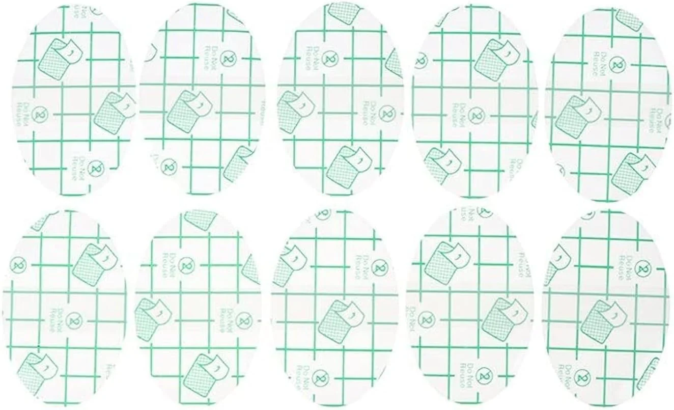Baby Waterproof Ear Protector For Kids Ear, Newborn Ear Protection for showering and bath 20pcs Disposable Ear Stickers bath Cover Transparent Nursing Ear kids size (without cotton)