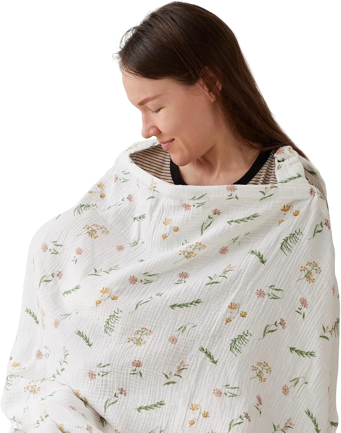 روپوش شیردهی تیلیو مناسب برای استفاده در حرکت، 70 در 100 سانتی متر، پیش بند شیردهی از جنس پارچه متقال، شال شیردهی 100% پنبه، روپوش شیردهی، پوشش شیردهی، طرح گلدار روپوش شیردهی تیلیو مناسب برای استفاده در حرکت، 70 در 100 سانتی متر، پیش بند شیردهی از جنس پارچه متقال، شال شیردهی 100% پنبه، روپوش شیردهی، پوشش شیردهی، طرح گلدار