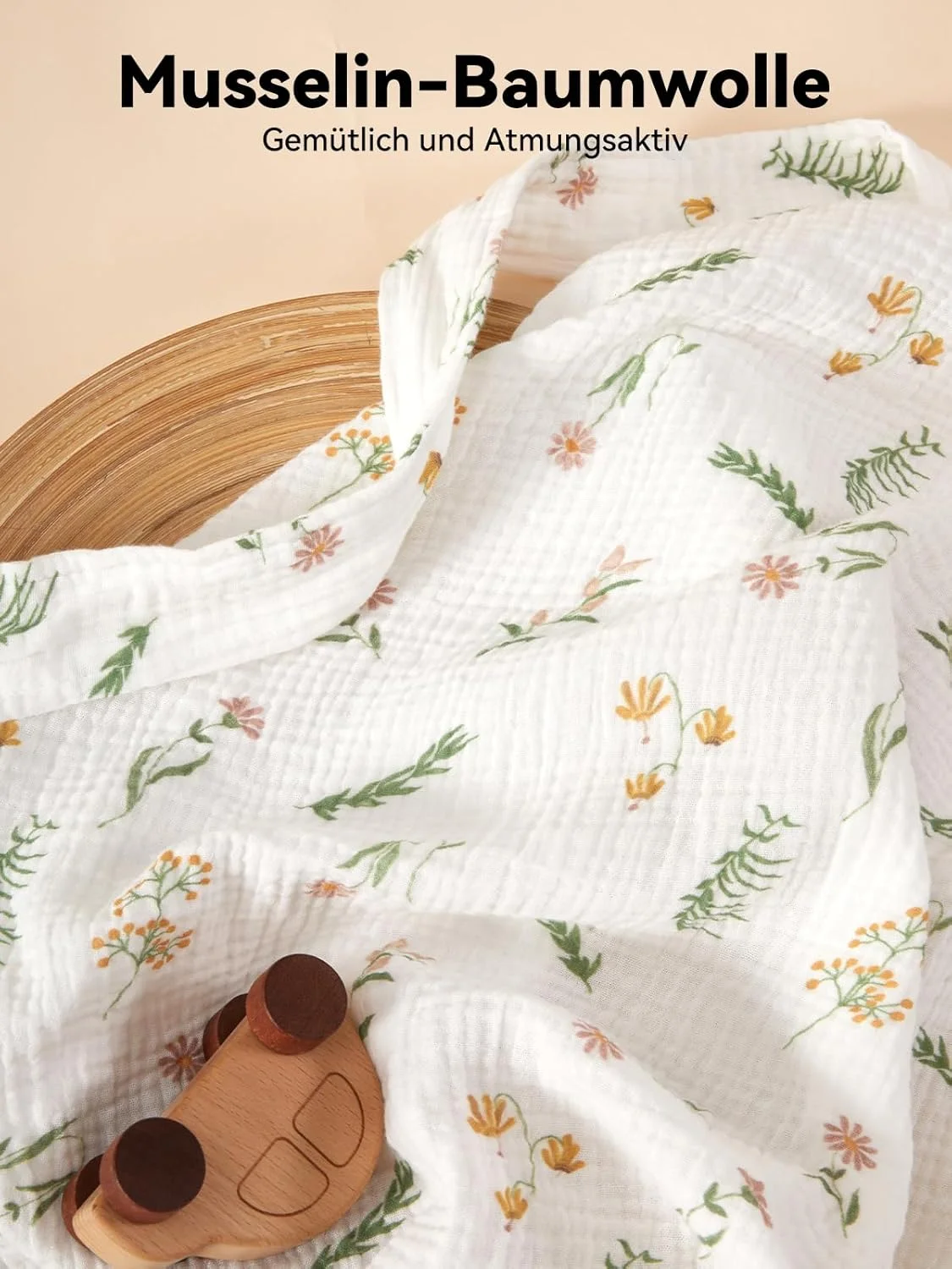 روپوش شیردهی تیلیو مناسب برای استفاده در حرکت، 70 در 100 سانتی متر، پیش بند شیردهی از جنس پارچه متقال، شال شیردهی 100% پنبه، روپوش شیردهی، پوشش شیردهی، طرح گلدار