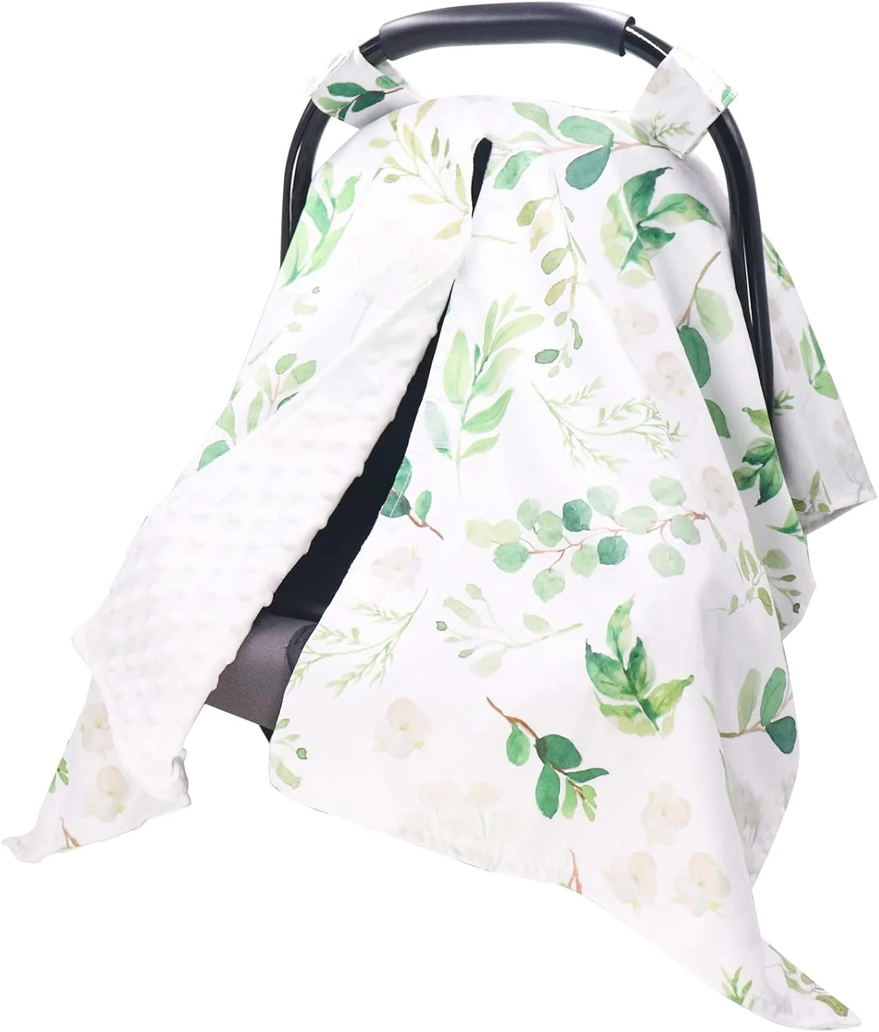 روکش صندلی ماشین کودک تانوفار، سایبان صندلی ماشین نوزاد با طرح برگ سبز و دریچه دید، چند منظوره، روکش شیردهی مادر، پتوی نرم برای نوزاد روکش صندلی ماشین کودک تانوفار، سایبان صندلی ماشین نوزاد با طرح برگ سبز و دریچه دید، چند منظوره، روکش شیردهی مادر، پتوی نرم برای نوزاد